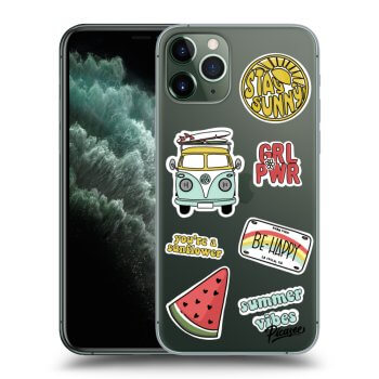 Picasee silikonowe przeźroczyste etui na Apple iPhone 11 Pro - Summer