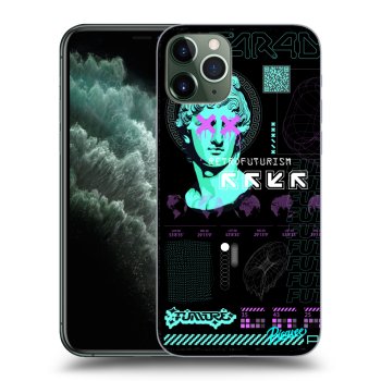 Picasee silikonowe przeźroczyste etui na Apple iPhone 11 Pro - RETRO