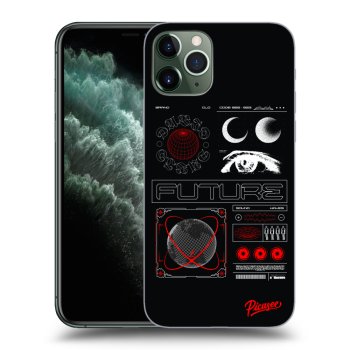 Picasee silikonowe przeźroczyste etui na Apple iPhone 11 Pro - WAVES