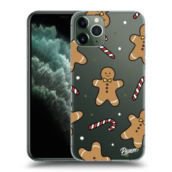Picasee silikonowe przeźroczyste etui na Apple iPhone 11 Pro - Gingerbread