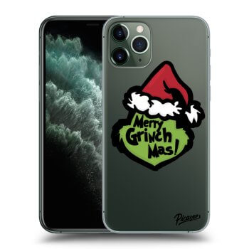 Picasee silikonowe przeźroczyste etui na Apple iPhone 11 Pro - Grinch 2