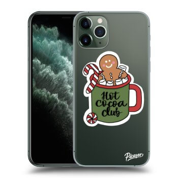 Picasee silikonowe przeźroczyste etui na Apple iPhone 11 Pro - Hot Cocoa Club