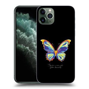 Picasee silikonowe przeźroczyste etui na Apple iPhone 11 Pro - Diamanty Black