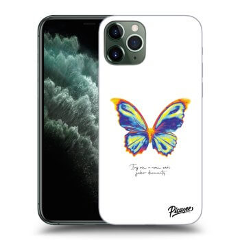 Picasee silikonowe przeźroczyste etui na Apple iPhone 11 Pro - Diamanty White