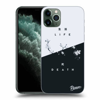 Picasee silikonowe przeźroczyste etui na Apple iPhone 11 Pro - Life - Death