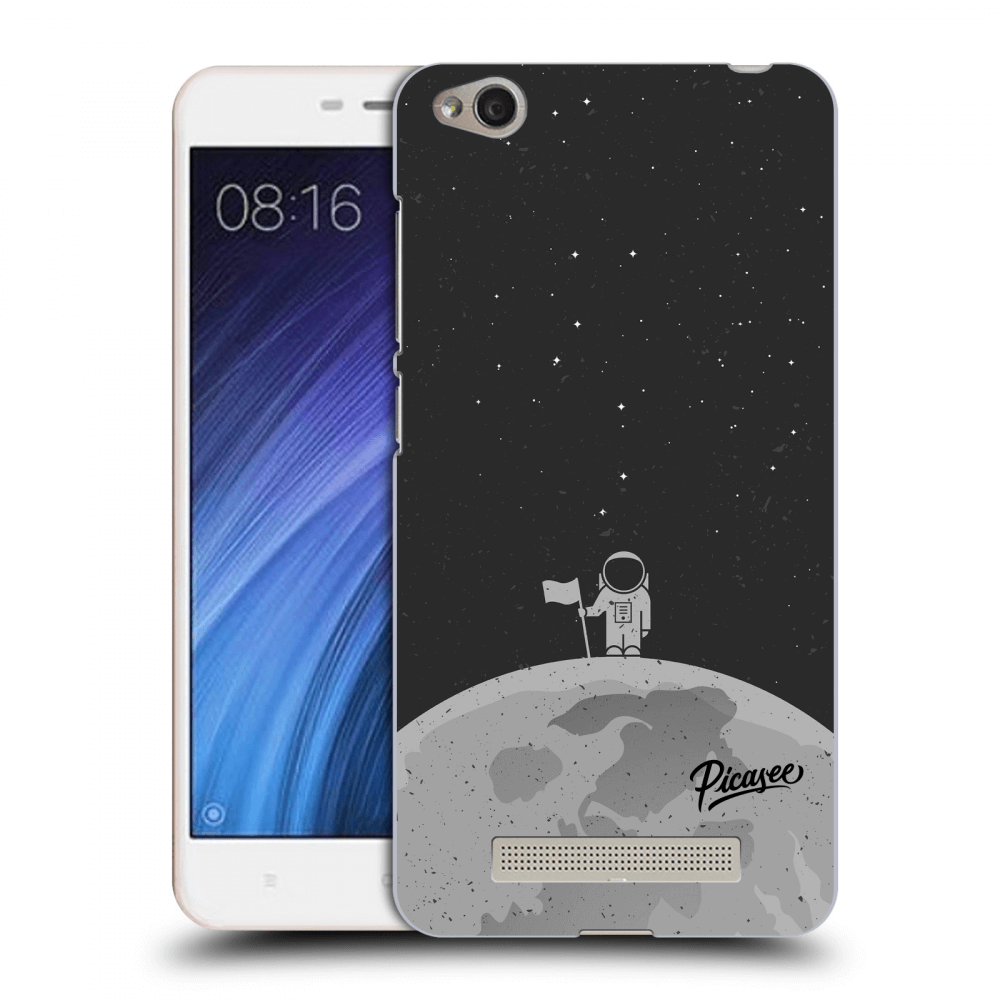 Picasee silikonowe przeźroczyste etui na Xiaomi Redmi 4A - Astronaut