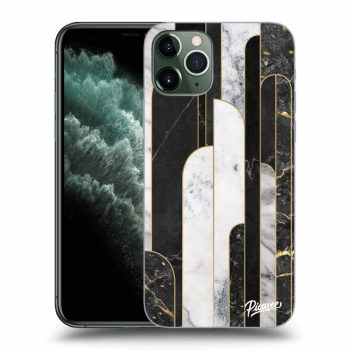 Picasee ULTIMATE CASE pro Apple iPhone 11 Pro Max - Black & White tile