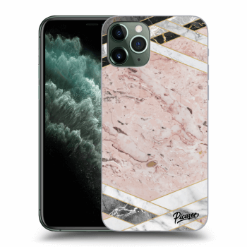 Etui na Apple iPhone 11 Pro Max - Pink geometry