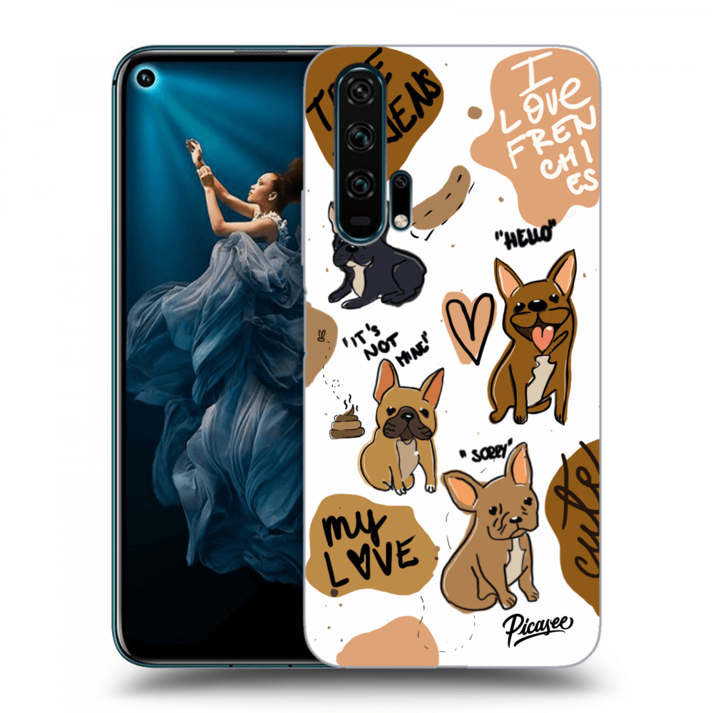 Picasee ULTIMATE CASE pro Honor 20 Pro - Frenchies
