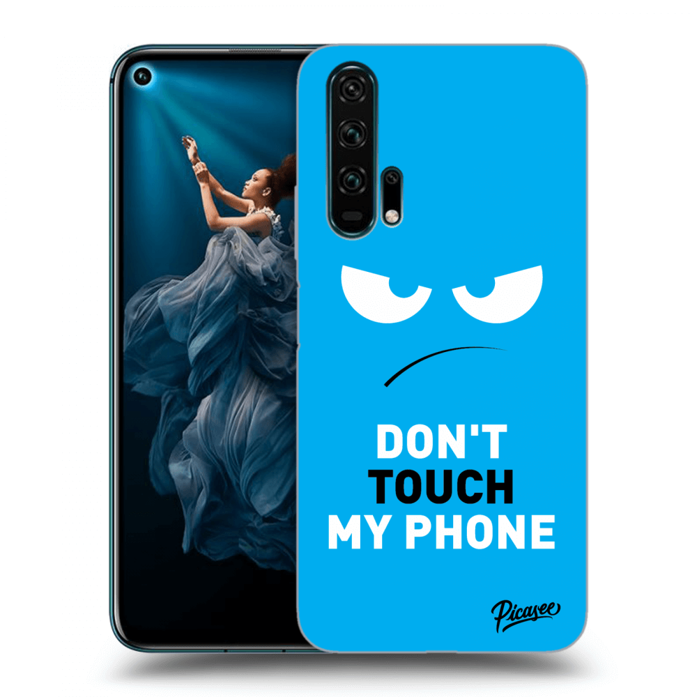 Picasee ULTIMATE CASE pro Honor 20 Pro - Angry Eyes - Blue