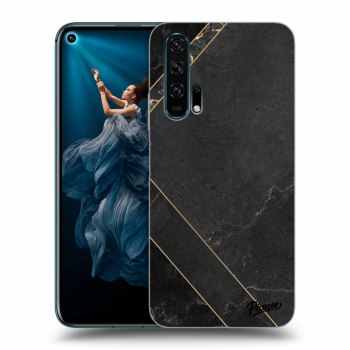 Etui na Honor 20 Pro - Black tile