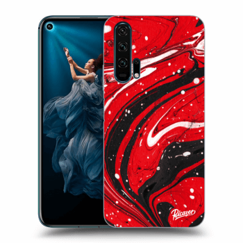 Picasee ULTIMATE CASE pro Honor 20 Pro - Red black