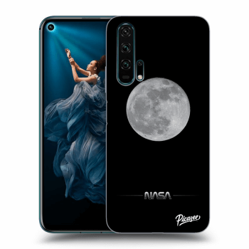 Picasee silikonowe przeźroczyste etui na Honor 20 Pro - Moon Minimal