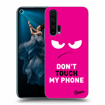 Picasee ULTIMATE CASE pro Honor 20 Pro - Angry Eyes - Pink