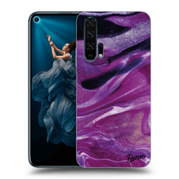 Etui na Honor 20 Pro - Purple glitter