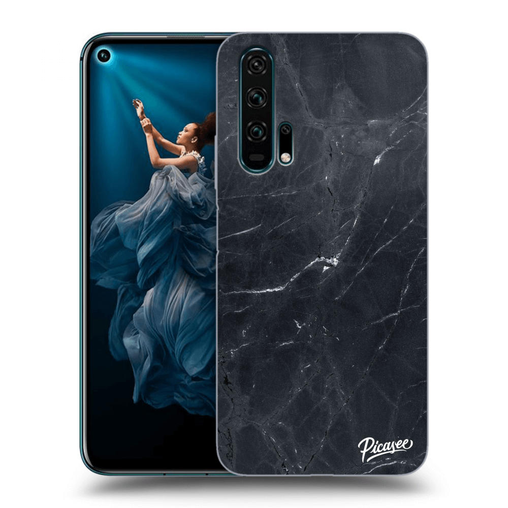 Picasee ULTIMATE CASE pro Honor 20 Pro - Black marble
