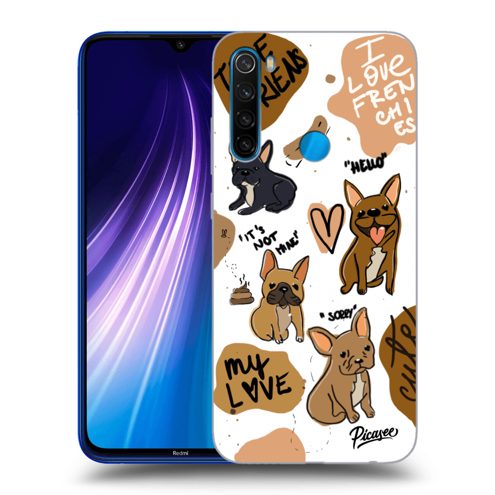 Picasee ULTIMATE CASE pro Xiaomi Redmi Note 8 - Frenchies