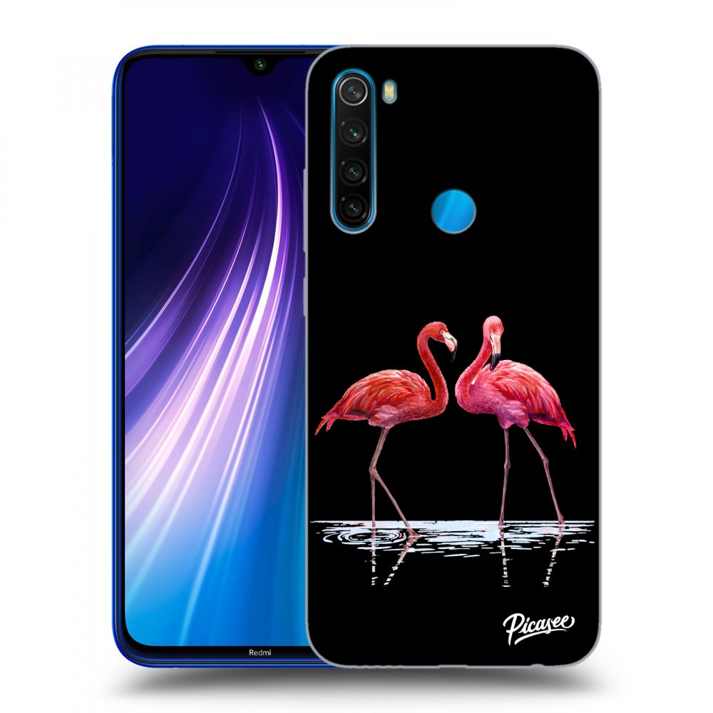 Picasee ULTIMATE CASE pro Xiaomi Redmi Note 8 - Flamingos couple