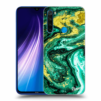 Etui na Xiaomi Redmi Note 8 - Green Gold