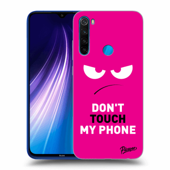 Picasee ULTIMATE CASE pro Xiaomi Redmi Note 8 - Angry Eyes - Pink