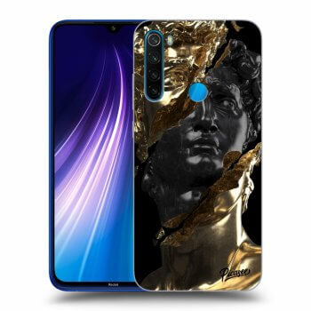 Etui na Xiaomi Redmi Note 8 - Gold - Black