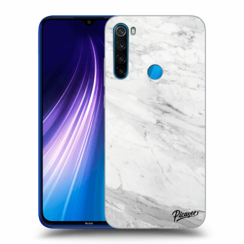 Etui na Xiaomi Redmi Note 8 - White marble