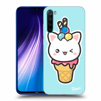 Picasee ULTIMATE CASE pro Xiaomi Redmi Note 8 - Ice Cream Cat
