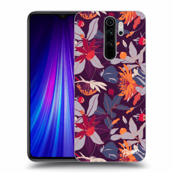 Picasee ULTIMATE CASE pro Xiaomi Redmi Note 8 Pro - Purple Leaf