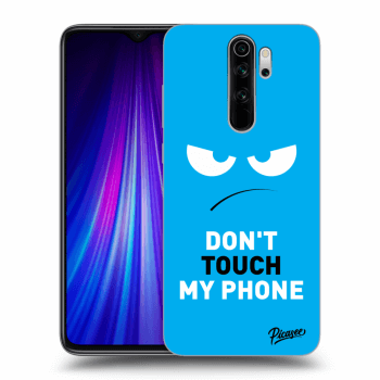 Etui na Xiaomi Redmi Note 8 Pro - Angry Eyes - Blue