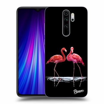Etui na Xiaomi Redmi Note 8 Pro - Flamingos couple