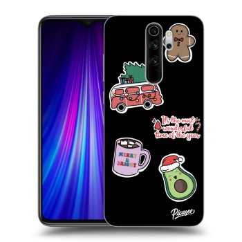 Etui na Xiaomi Redmi Note 8 Pro - Christmas Stickers