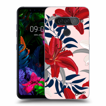 Etui na LG G8s ThinQ - Red Lily