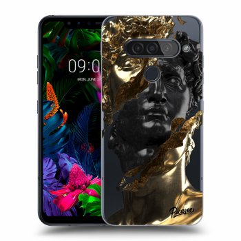 Etui na LG G8s ThinQ - Gold - Black