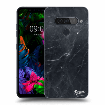 Etui na LG G8s ThinQ - Black marble