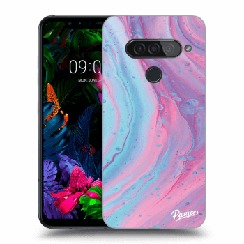 Etui na LG G8s ThinQ - Pink liquid