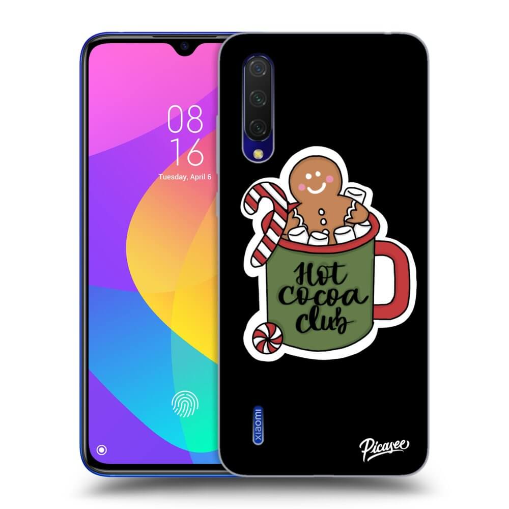 Picasee silikonowe czarne etui na Xiaomi Mi 9 Lite - Hot Cocoa Club