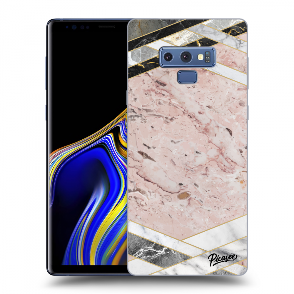 Picasee ULTIMATE CASE pro Samsung Galaxy Note 9 N960F - Pink geometry