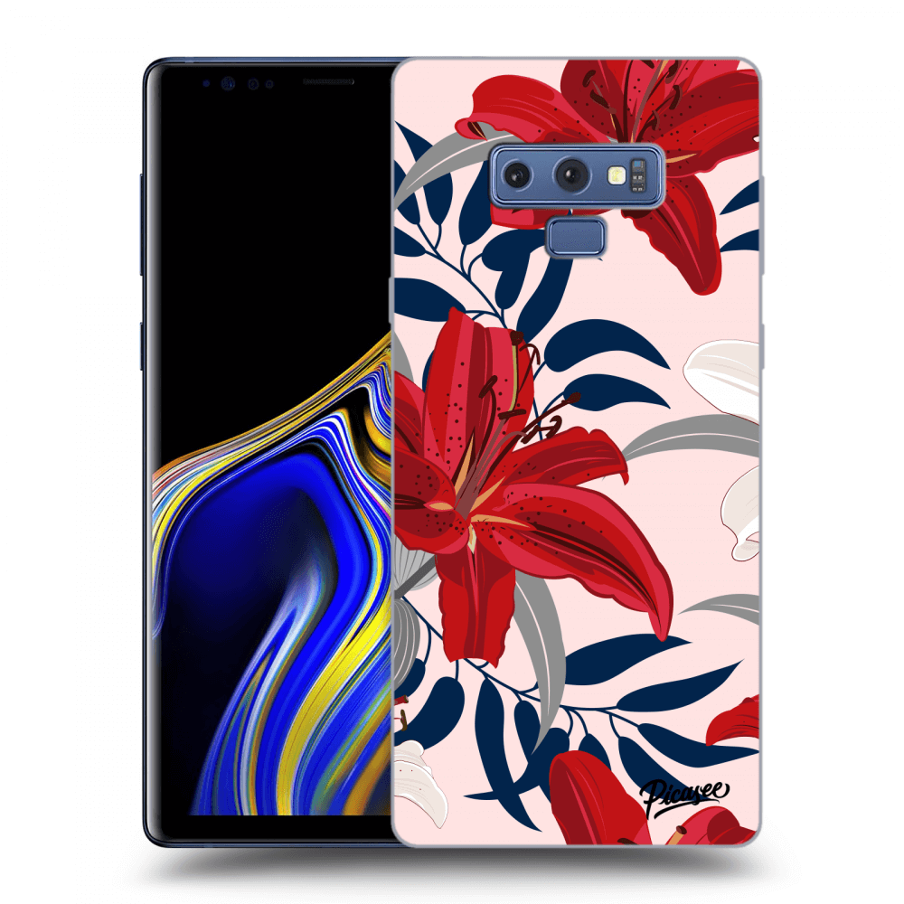 Picasee ULTIMATE CASE pro Samsung Galaxy Note 9 N960F - Red Lily