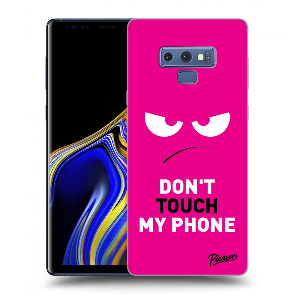 Picasee ULTIMATE CASE pro Samsung Galaxy Note 9 N960F - Angry Eyes - Pink