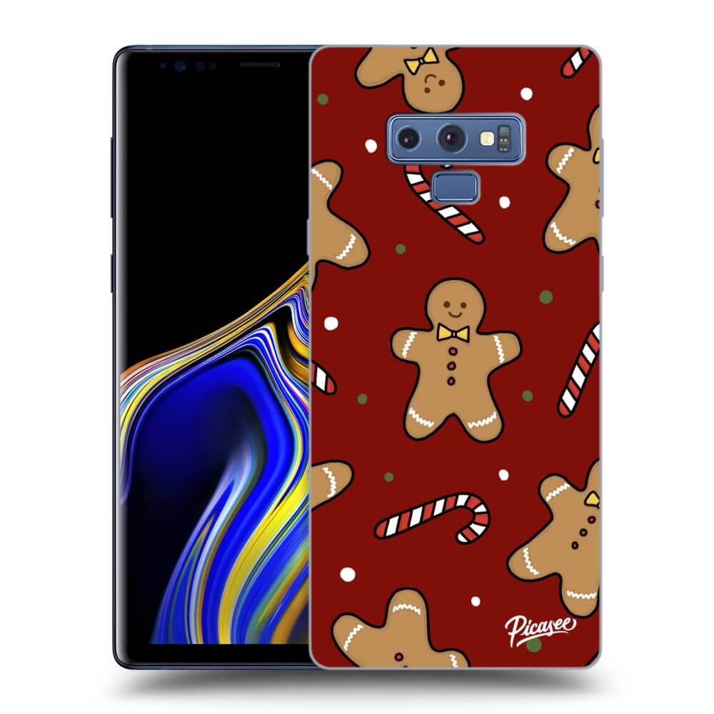 Picasee silikonowe czarne etui na Samsung Galaxy Note 9 N960F - Gingerbread 2
