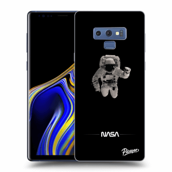 Picasee silikonowe czarne etui na Samsung Galaxy Note 9 N960F - Astronaut Minimal