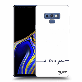 Etui na Samsung Galaxy Note 9 N960F - I love you