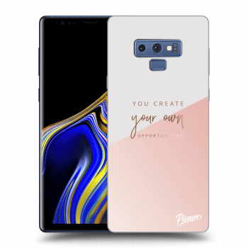 Picasee silikonowe czarne etui na Samsung Galaxy Note 9 N960F - You create your own opportunities