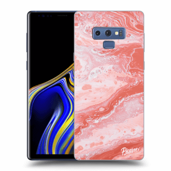 Picasee ULTIMATE CASE pro Samsung Galaxy Note 9 N960F - Red liquid