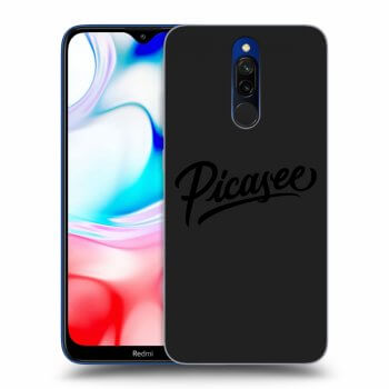 Etui na Xiaomi Redmi 8 - Picasee - black