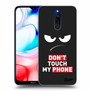 Etui na Xiaomi Redmi 8 - Angry Eyes - Transparent