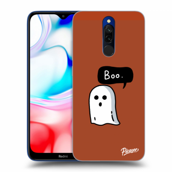 Picasee silikonowe przeźroczyste etui na Xiaomi Redmi 8 - Boo