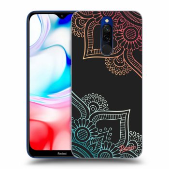 Etui na Xiaomi Redmi 8 - Flowers pattern