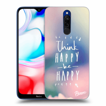 Etui na Xiaomi Redmi 8 - Think happy be happy