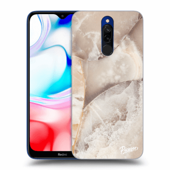 Etui na Xiaomi Redmi 8 - Cream marble